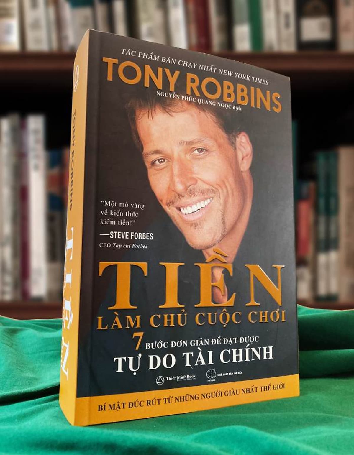 Bìa sách Tiền Làm Chủ Cuộc Chơi – Tony Robbins