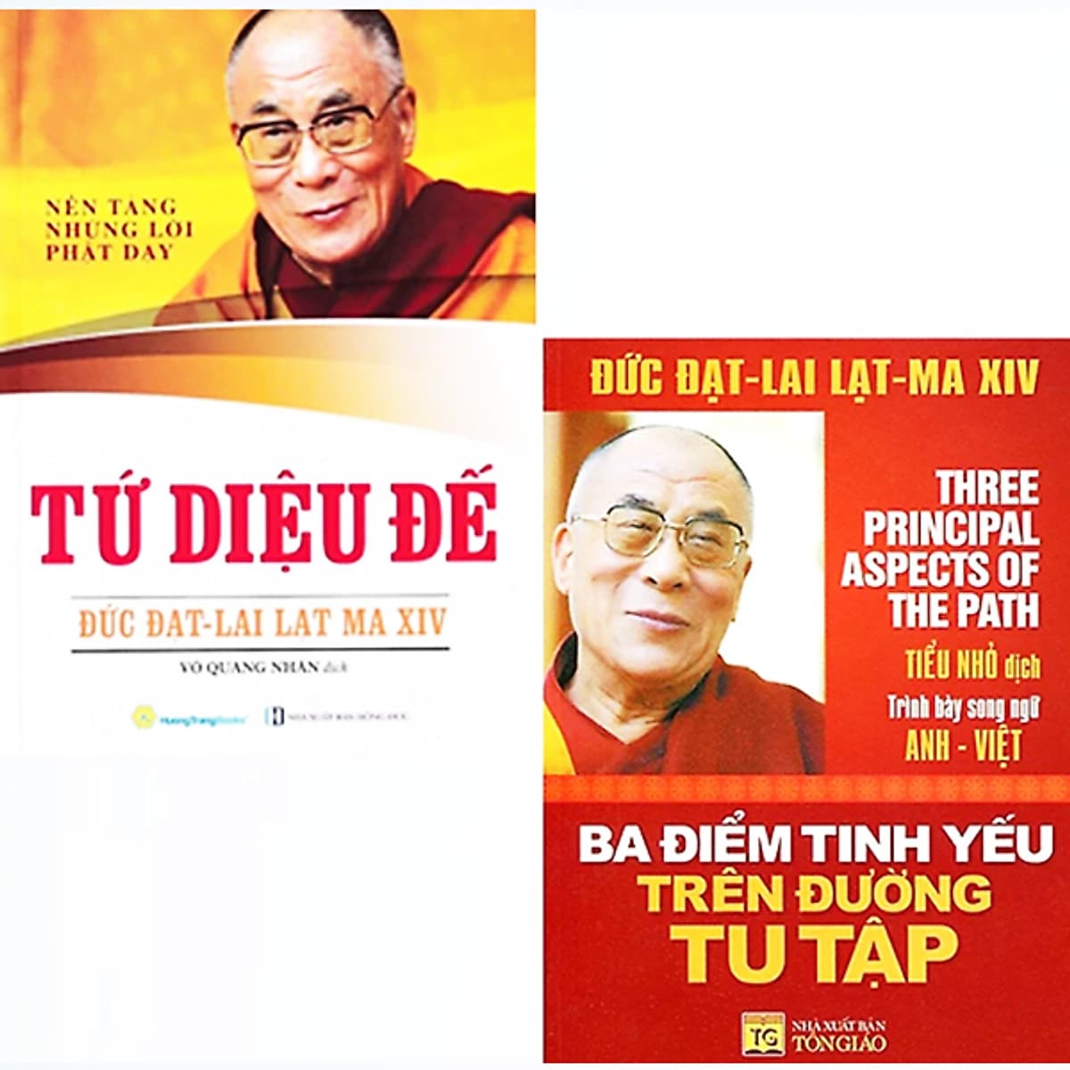 Bìa sách Combo Tứ Diệu Đế + Ba Điểm Tinh Yếu Trên Đường Tu Tập (Bộ 2 Cuốn)