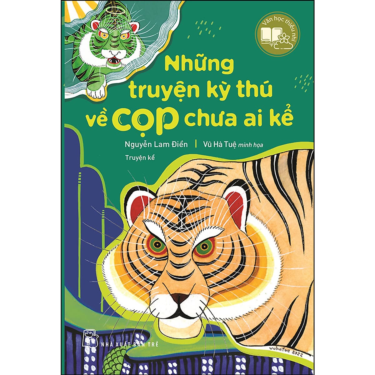 Bìa sách Văn Học Thiếu Nhi - Những truyện kỳ thú về cọp chưa ai kể