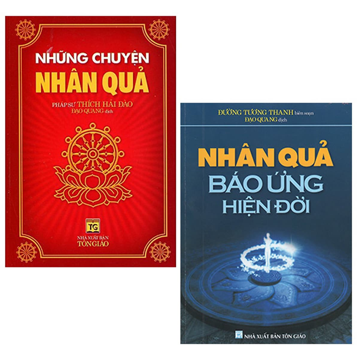 Bìa sách Bộ 2 Cuốn Sách Những Chuyện Nhân Quả: Những Chuyện Nhân Quả + Nhân Quả Báo Ứng Hiện Đời