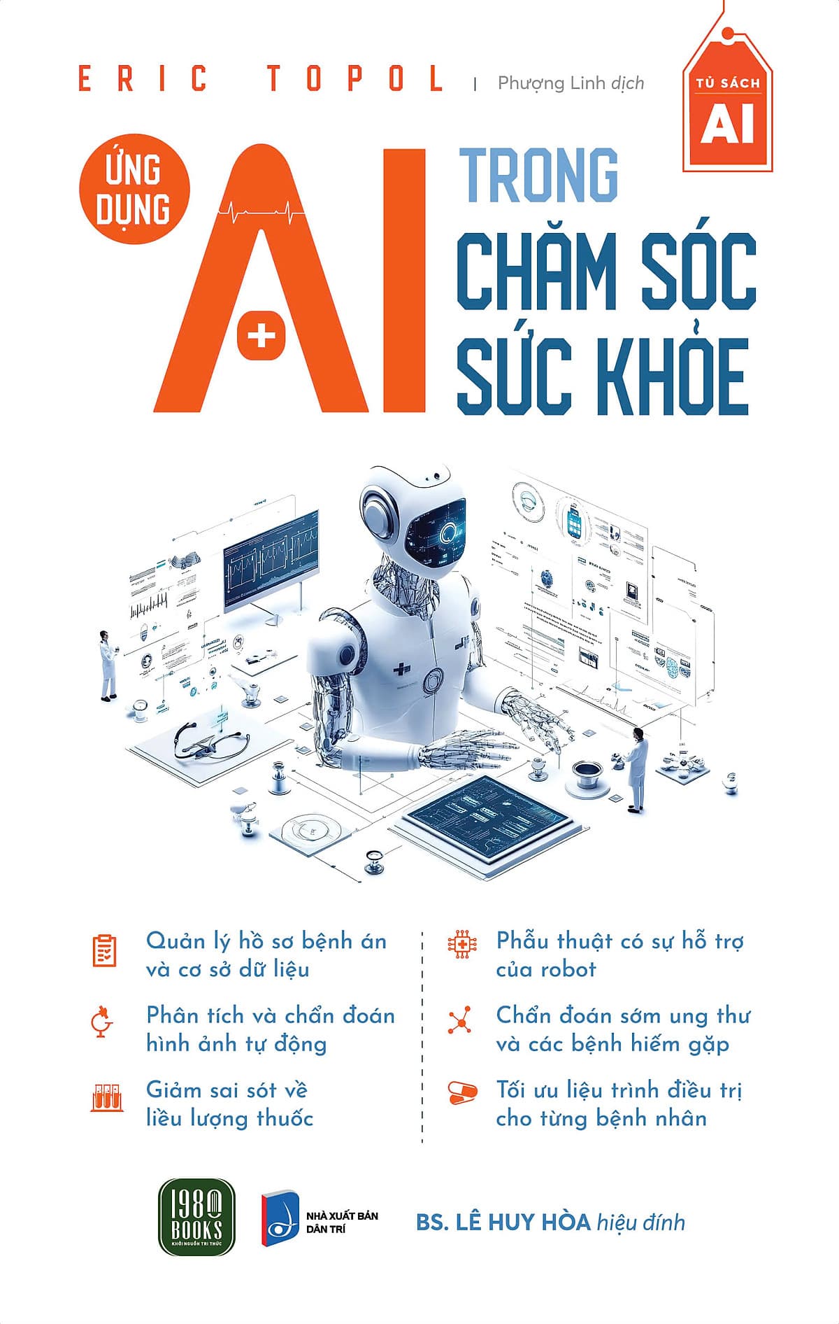 Bìa sách AI Trong Chăm Sóc Sức Khỏe