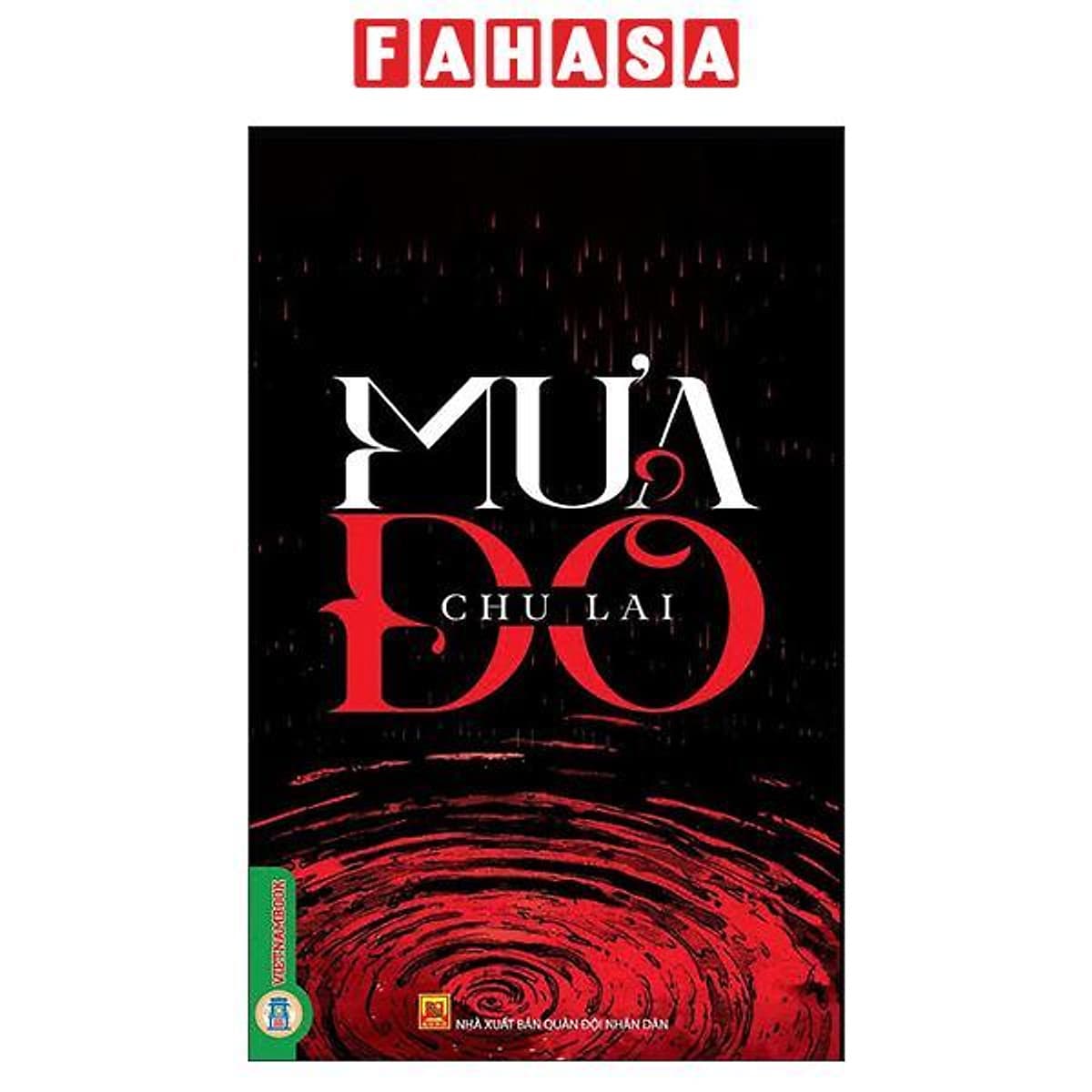 Bìa sách Mưa Đỏ