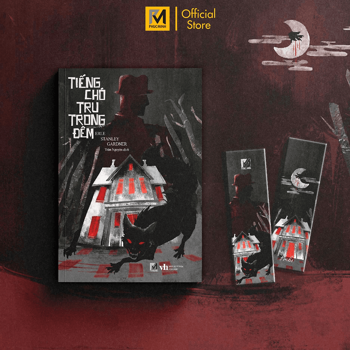 Bìa sách Tiểu Thuyết Trinh Thám - Tiếng Chó Tru Trong Đêm (Erle Stanley Gardner)