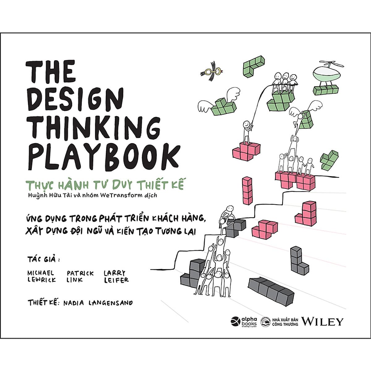Bìa sách The Design Thinking Playbook- Thực Hành Tư Duy Thiết Kế