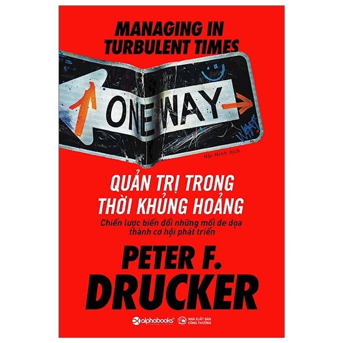 Bìa sách Quản Trị Trong Thời Khủng Hoảng (Peter F. Drucker)