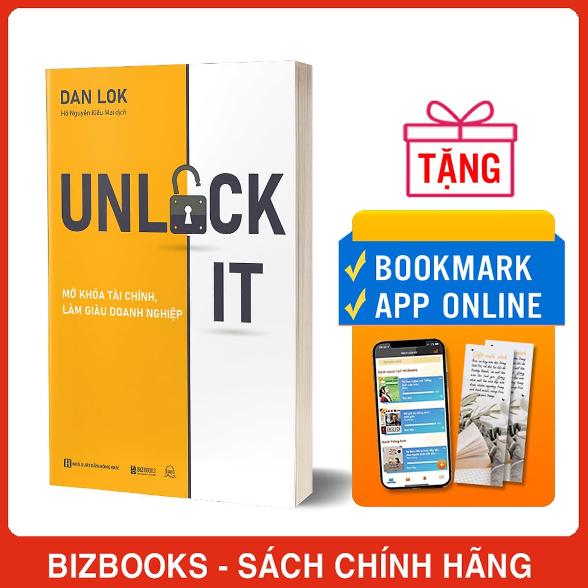 Bìa sách Unlock It: Mở Khóa Tài Chính, Làm Giàu Doanh Nghiệp