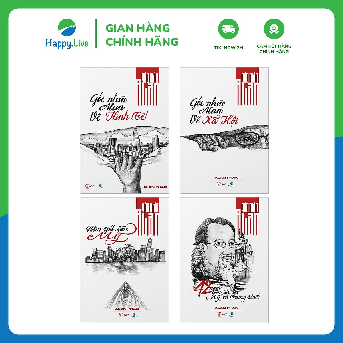 Bìa sách Góc Nhìn Alan - Bộ Di Sản Alan Phan
