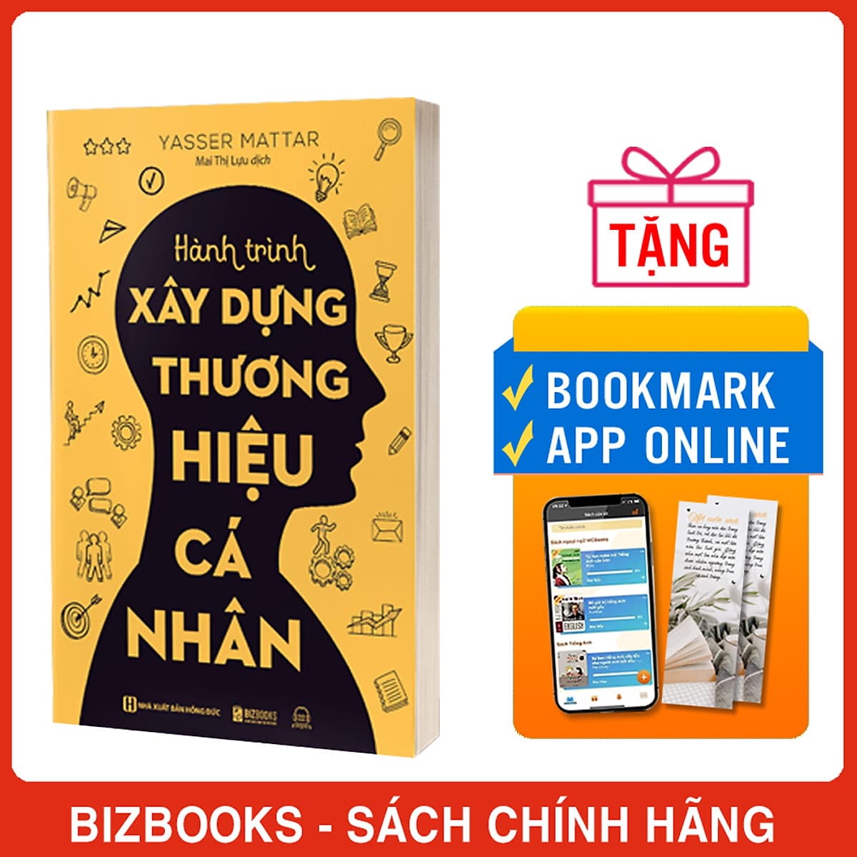 Bìa sách Hành Trình Xây Dựng Thương Hiệu Cá Nhân