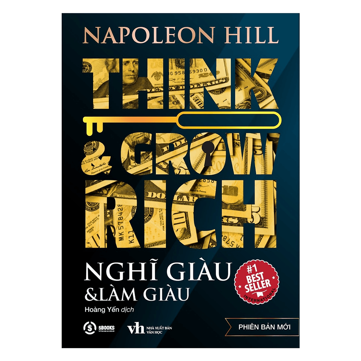 Bìa sách Nghĩ Giàu Và Làm Giàu (Napoleon Hill) - Sbooks