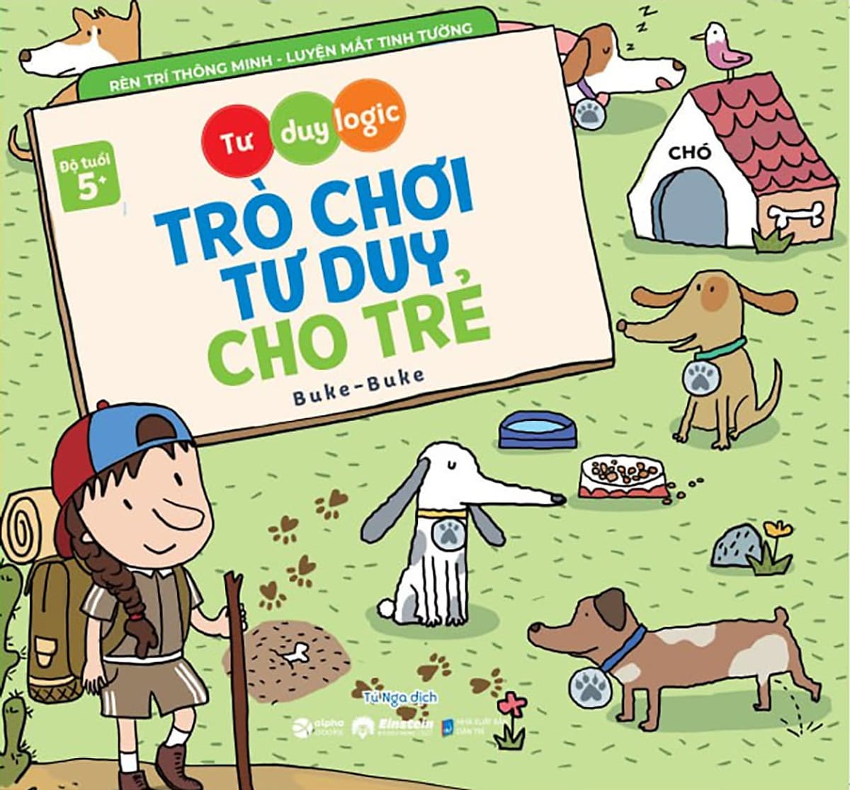 Bìa sách Bộ Trò Chơi Tư Duy Cho Trẻ: Tư Duy Logic