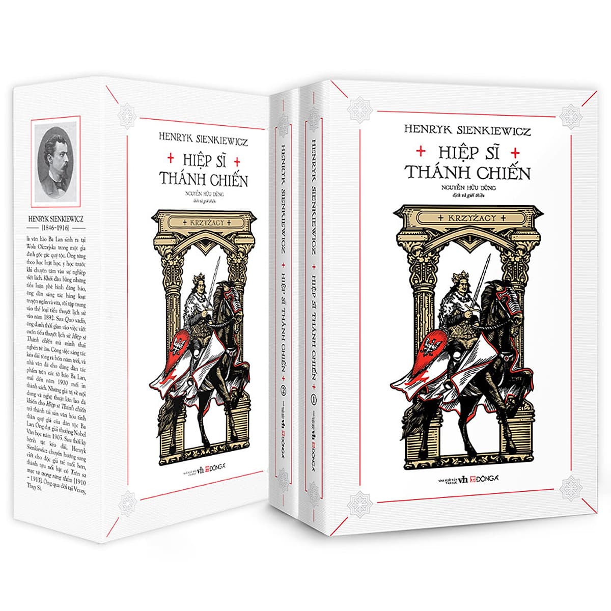Bìa sách Hiệp sĩ Thánh chiến (Boxset 2 tập)