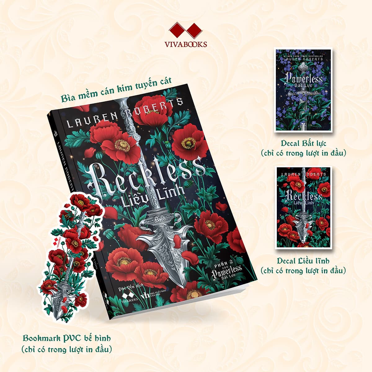 Bìa sách Liều Lĩnh (Reckless)