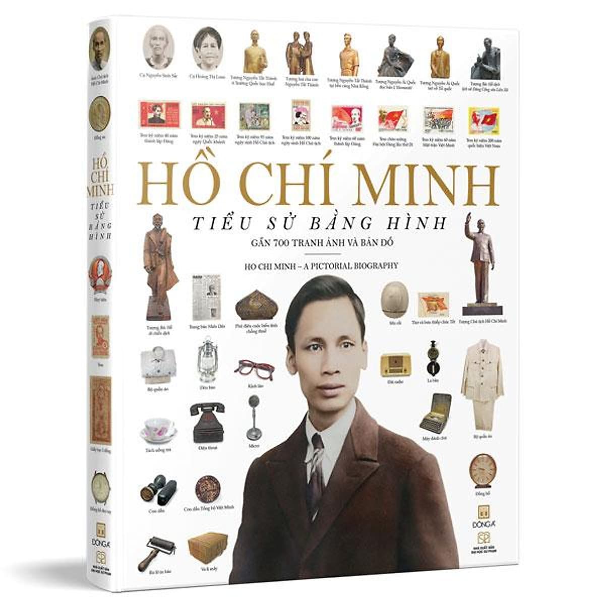 Bìa sách Hồ Chí Minh - Tiểu Sử Bằng Hình