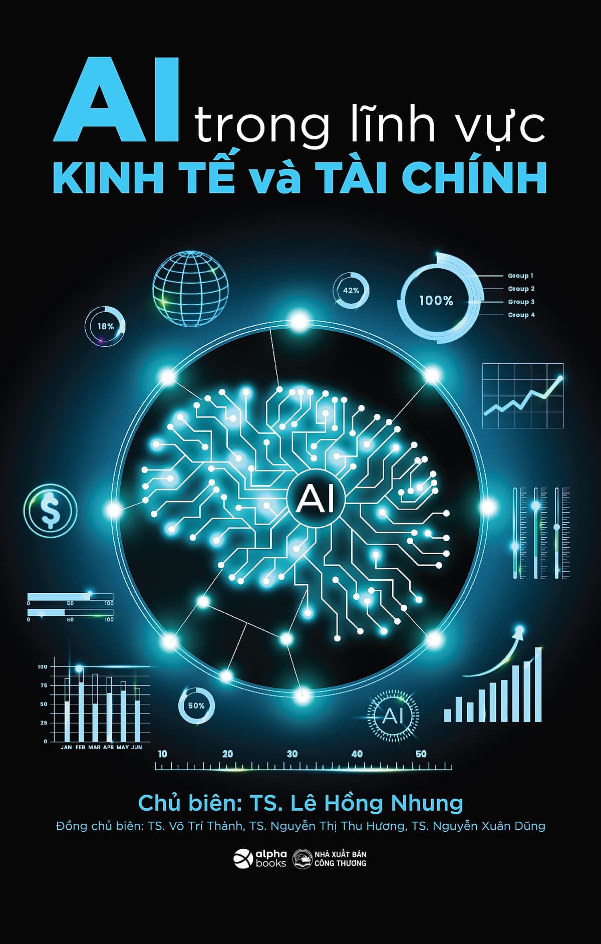 Bìa sách AI Trong Lĩnh Vực Kinh Tế Và Tài Chính