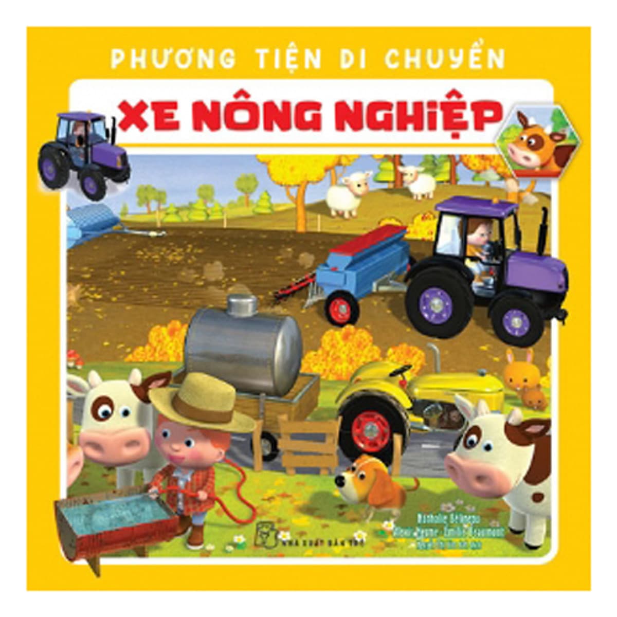 Bìa sách Phương Tiện Di Chuyển. Xe Nông Nghiệp