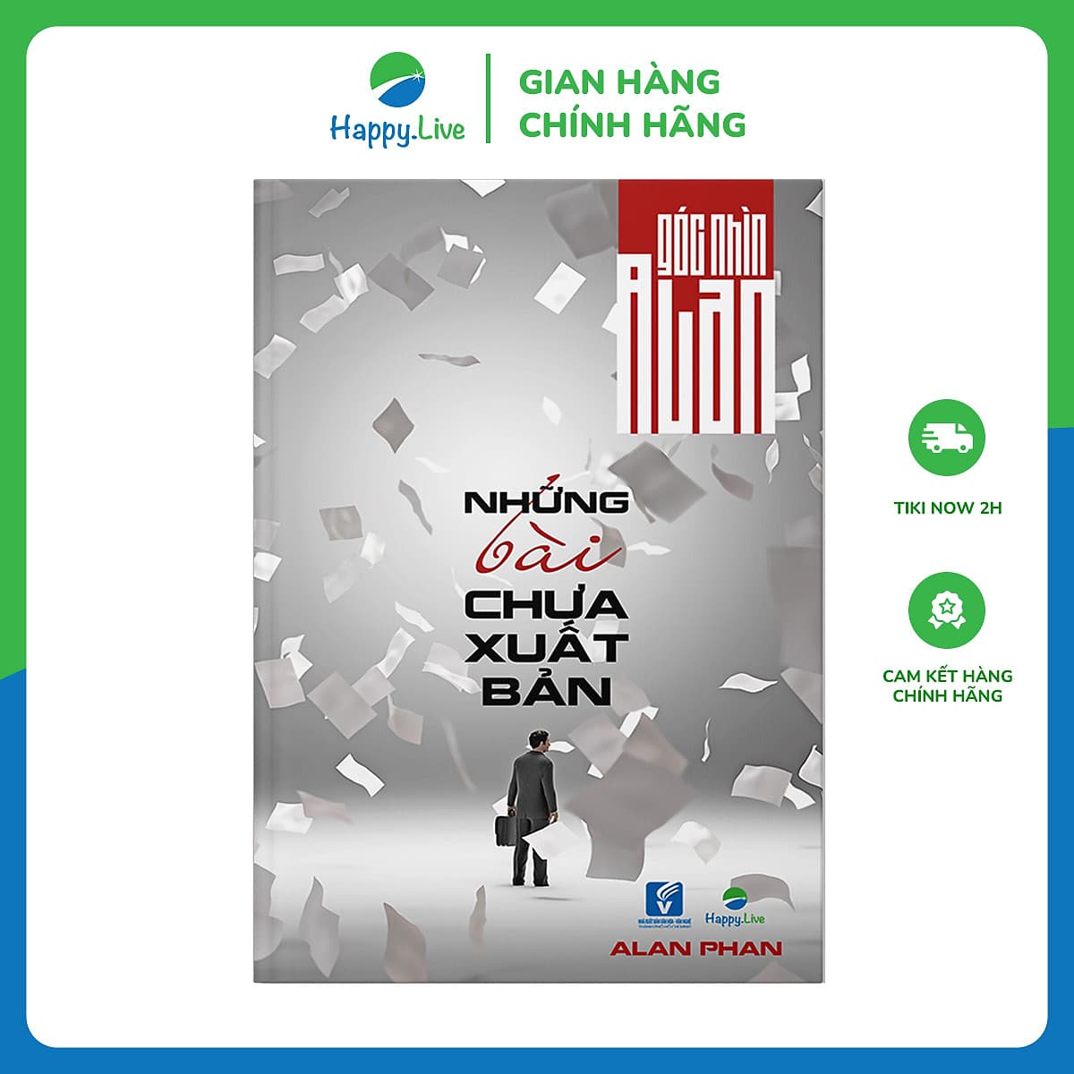 Bìa sách Góc Nhìn Alan: Những Bài Chưa Xuất Bản