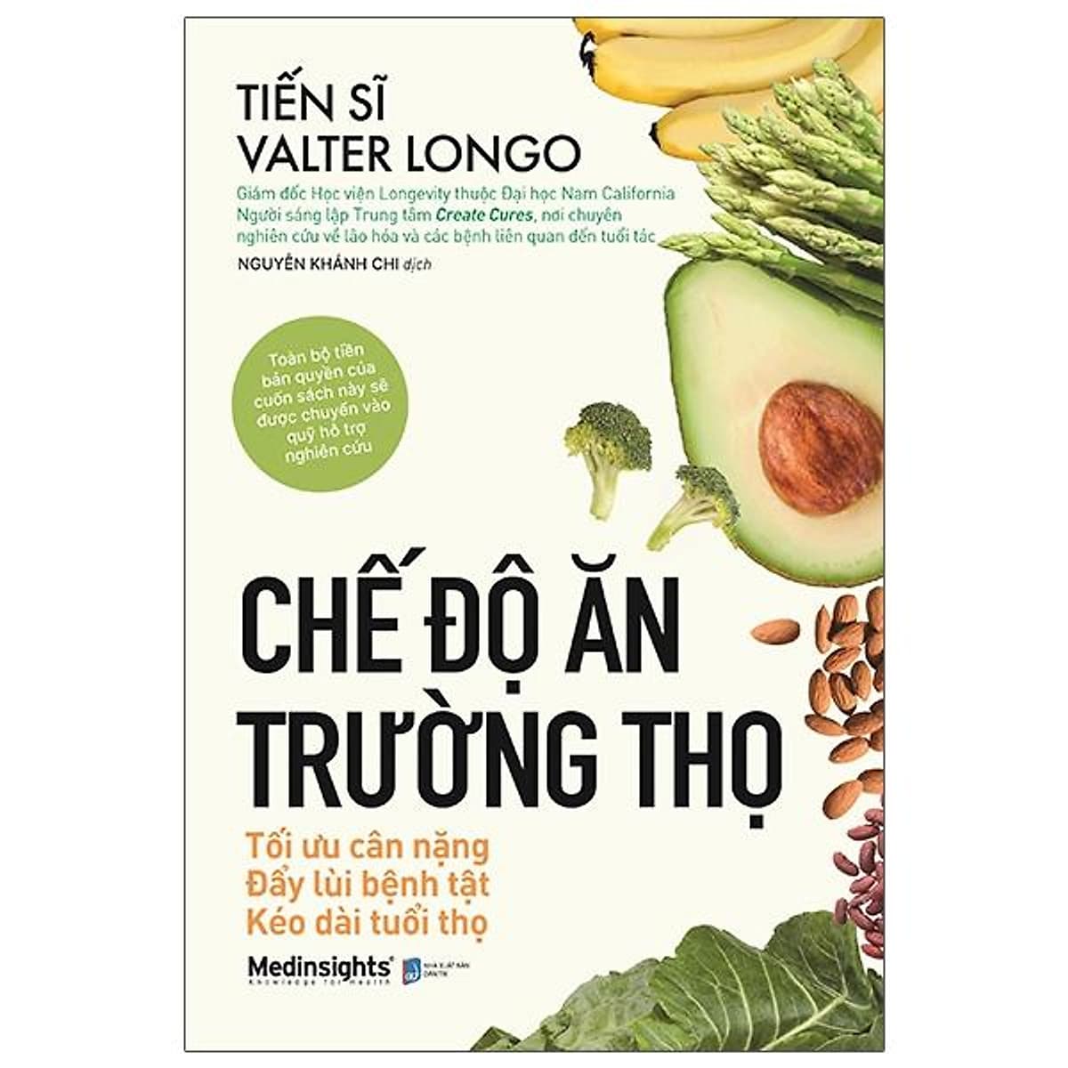 Bìa sách Chế Độ Ăn Trường Thọ