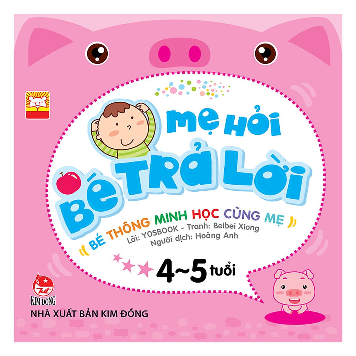 Bìa sách Mẹ Hỏi Bé Trả Lời
