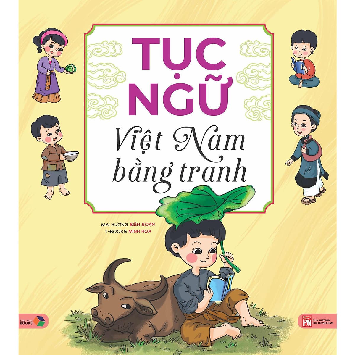 Bìa sách Tục ngữ việt nam bằng tranh