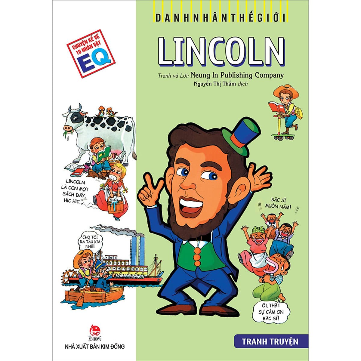 Bìa sách Danh Nhân Thế Giới: Lincoln