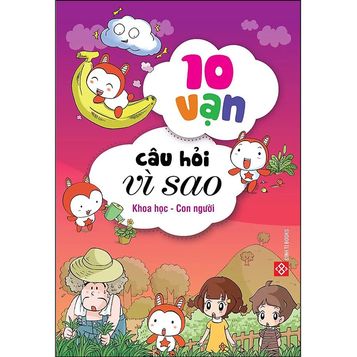 Bìa sách Combo 2 - 5 Tập: 10 Vạn Câu Hỏi Vì Sao - Khoa Học - Con Người
