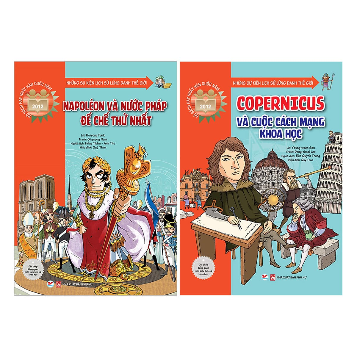Bìa sách Combo: Những Sự Kiện Lịch Sử Lừng Danh Thế Giới: Napoleon Và Copernicus (02 Cuốn)