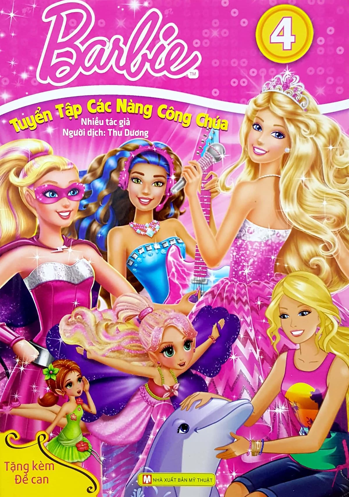 Bìa sách Barbie - Tuyển Tập Các Nàng Công Chúa (Tập 4)