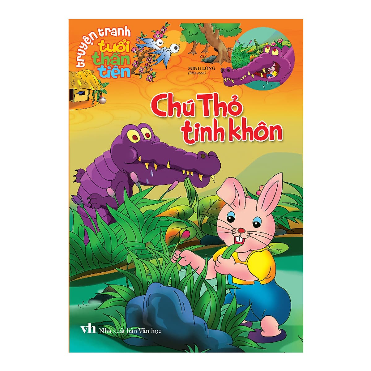 Bìa sách Truyện tranh tuổi thần tiên - Chú thỏ tinh khôn