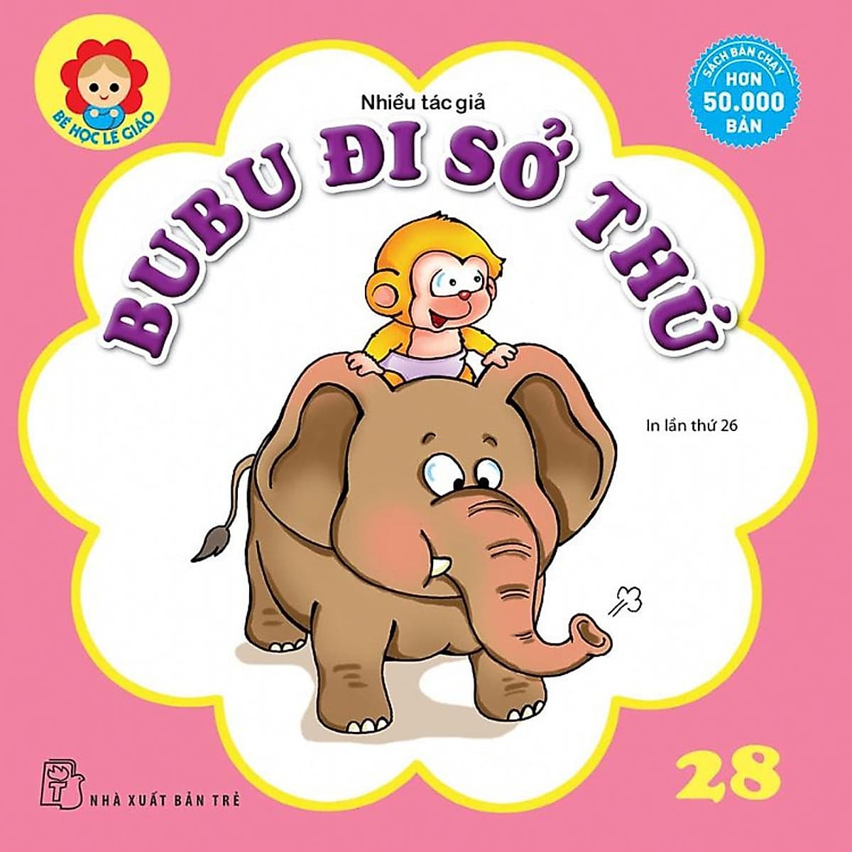 Bìa sách Bé Học Lễ Giáo - Bubu Tập 28: Bubu Đi Sở Thú