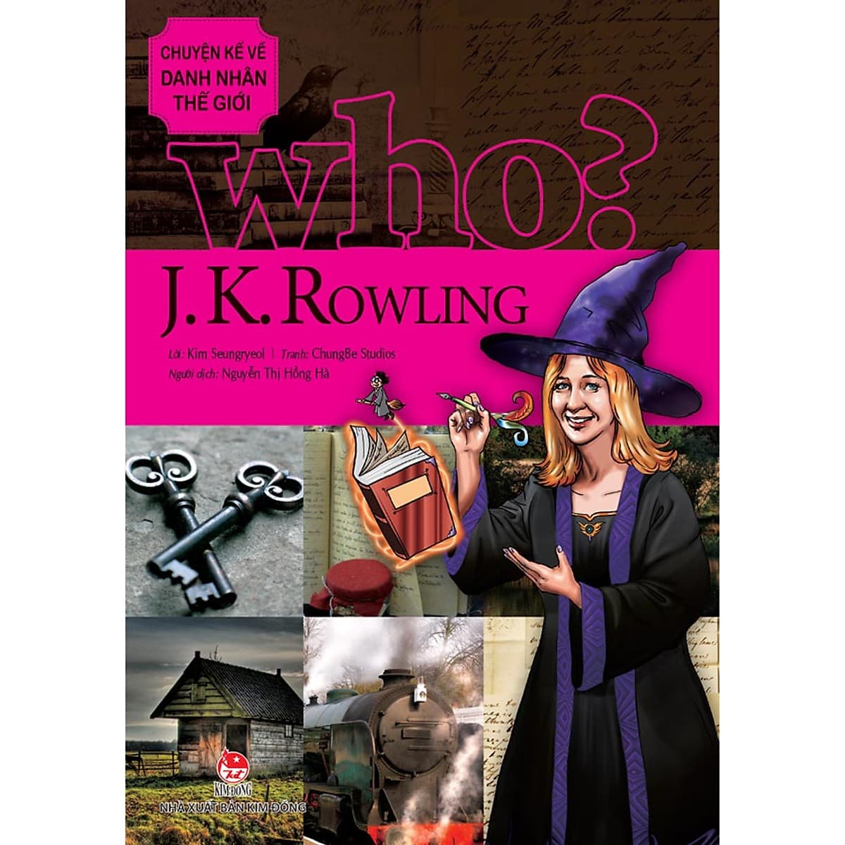 Bìa sách Who? Chuyện Kể Về Danh Nhân Thế Giới - J. K. Rowling