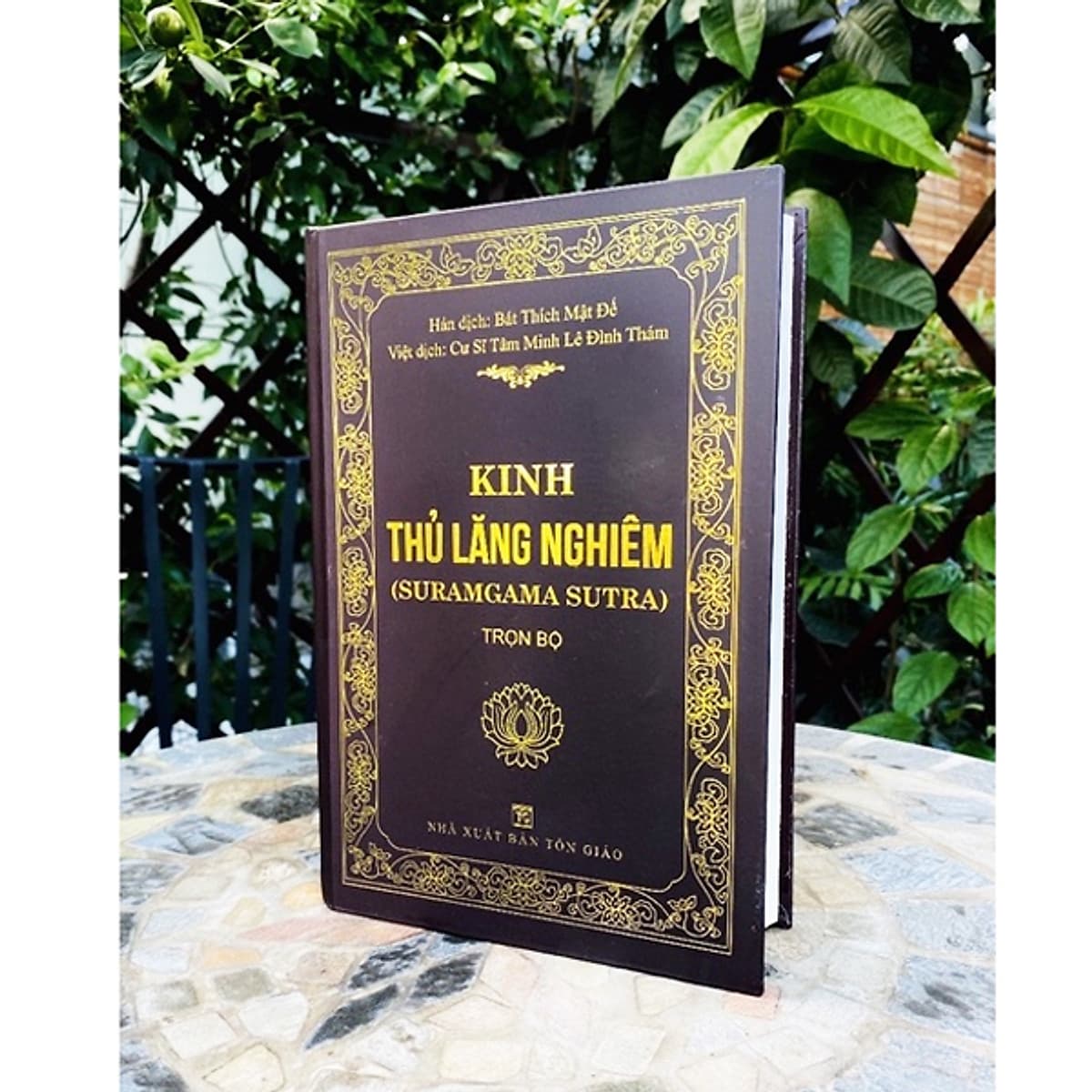 Bìa sách Kinh Thủ Lăng Nghiêm Trọn Bộ
