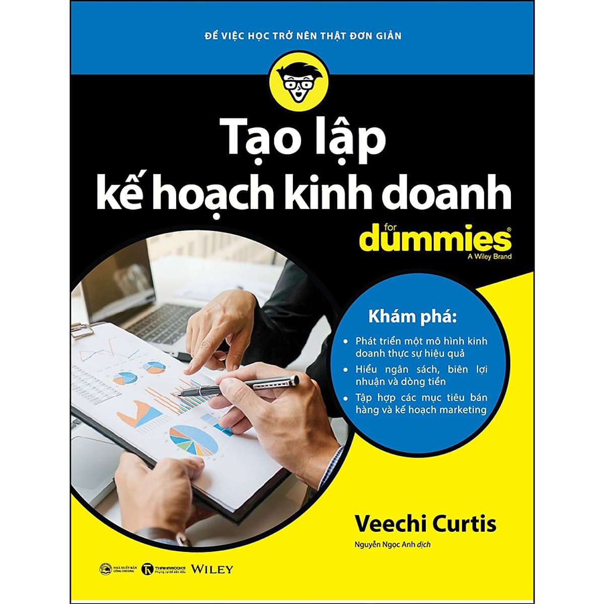 Bìa sách Tạo lập kế hoạch kinh doanh for Dummies