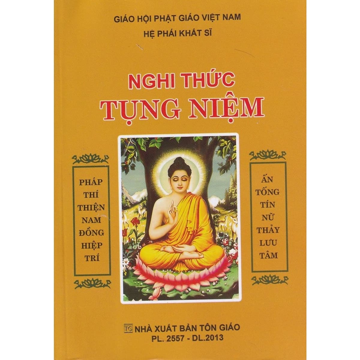 Bìa sách Nghi Thức Tụng Niệm