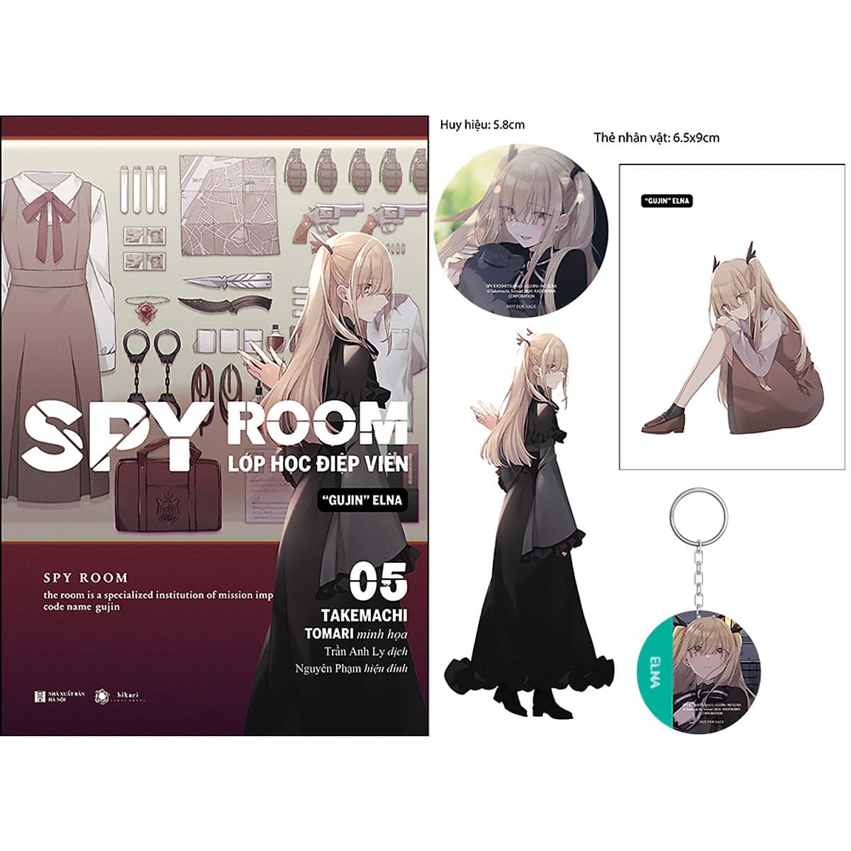 Bìa sách Spy Room Tập 5