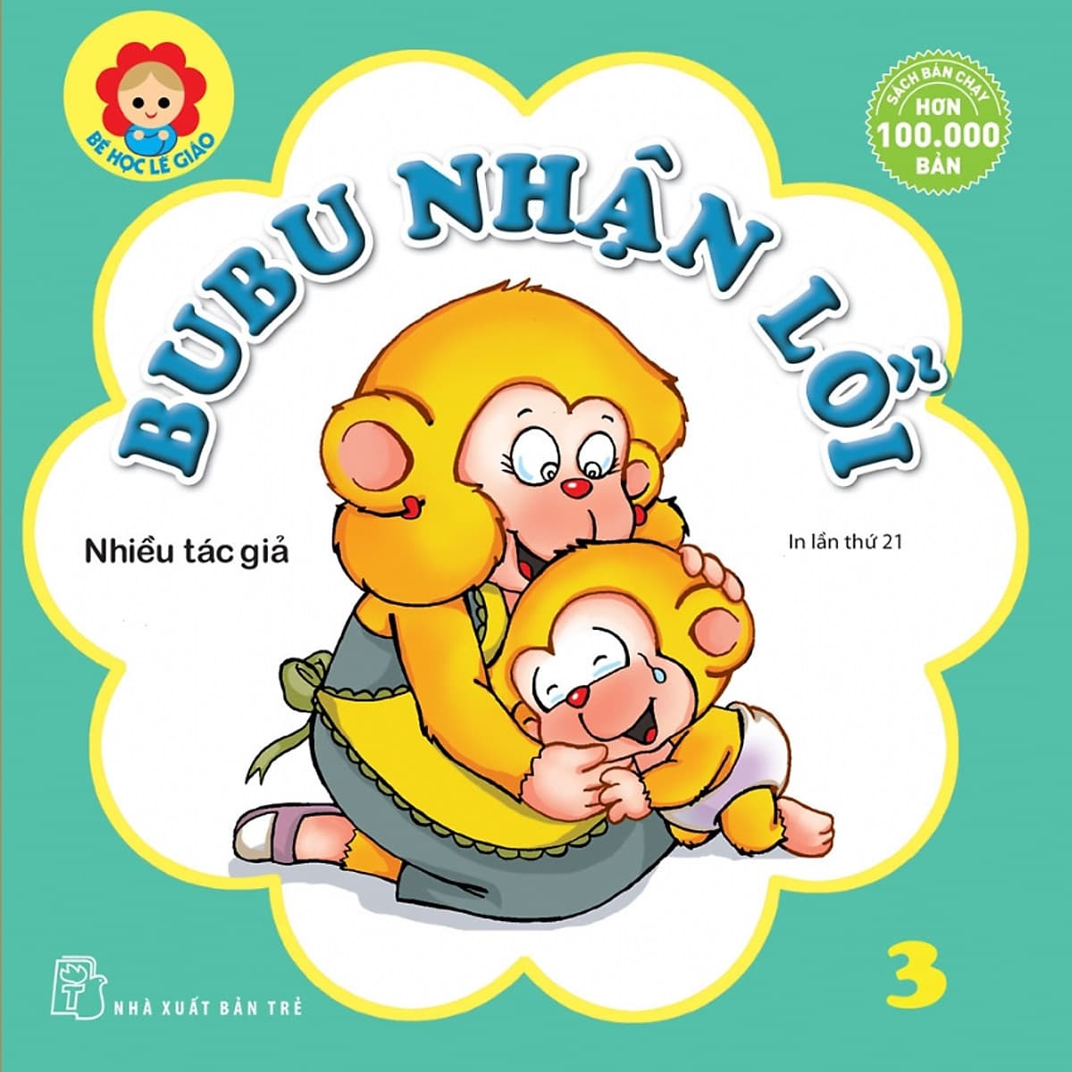 Bìa sách Bé Học Lễ Giáo - Bubu Tập 3: Bubu Nhận Lỗi