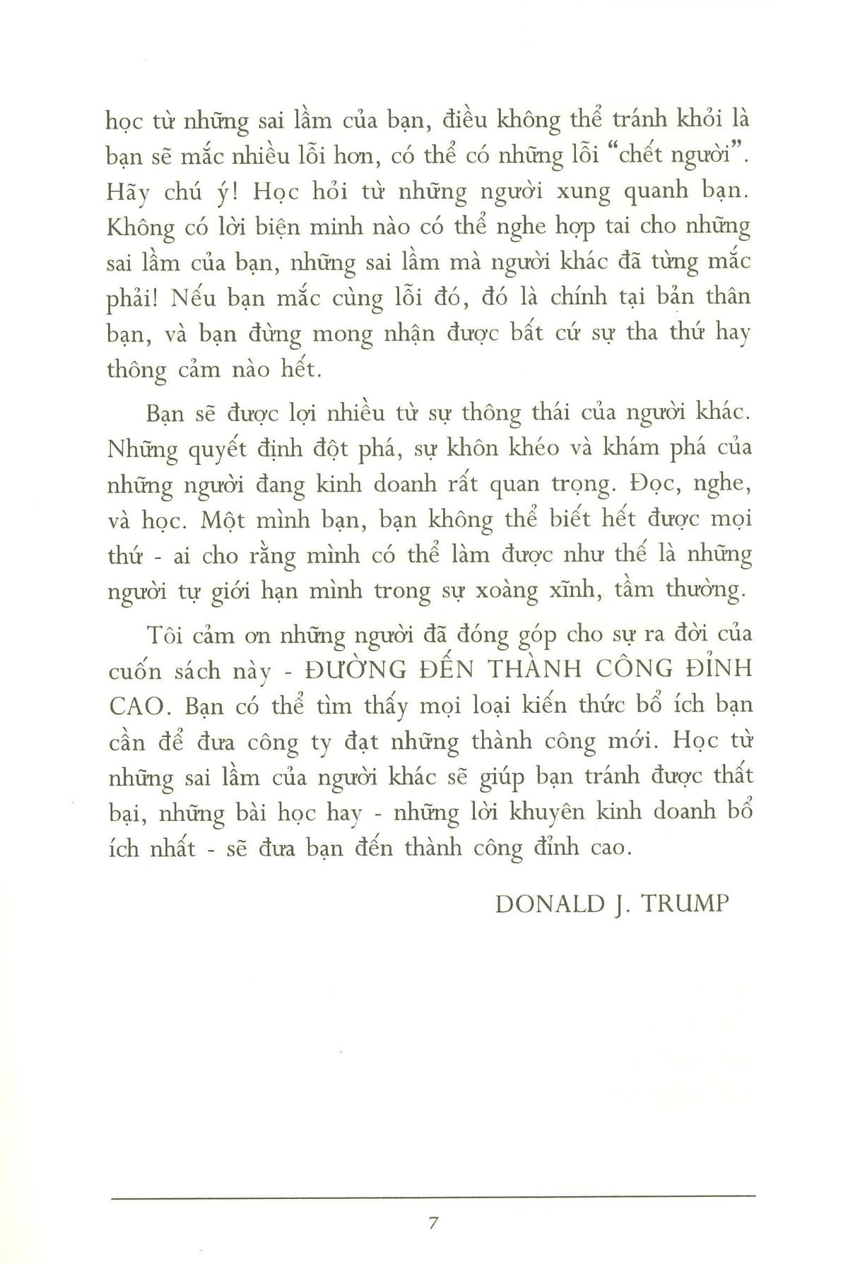 Bìa sách Đường Đến Thành Công Đỉnh Cao