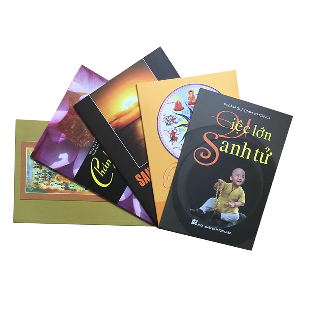 Bìa sách Combo 5 cuốn Tịnh Không Pháp Ngữ - Việc lớn sanh tử