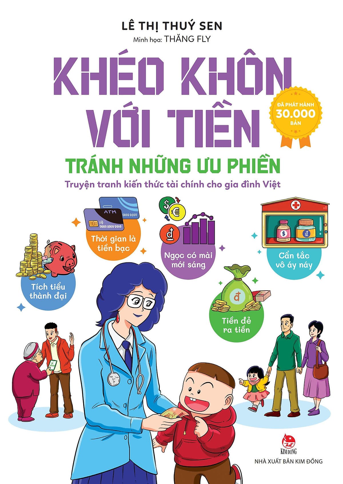Bìa sách Khéo Khôn Với Tiền - Tránh Những Ưu Phiền