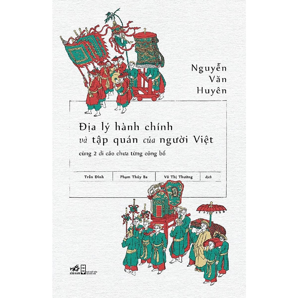 Bìa sách Địa lý hành chính và tập quán người Việt