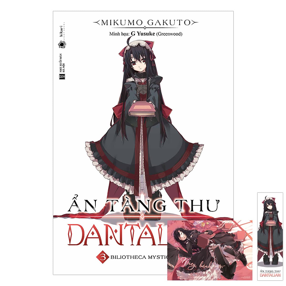 Bìa sách Ẩn Tàng Thư Dantalian - Tập 3