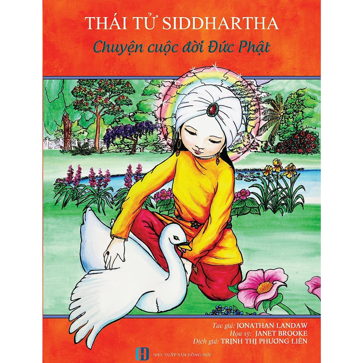 Bìa sách Thái tử Siddhartha Chuyện cuộc đời Đức Phật