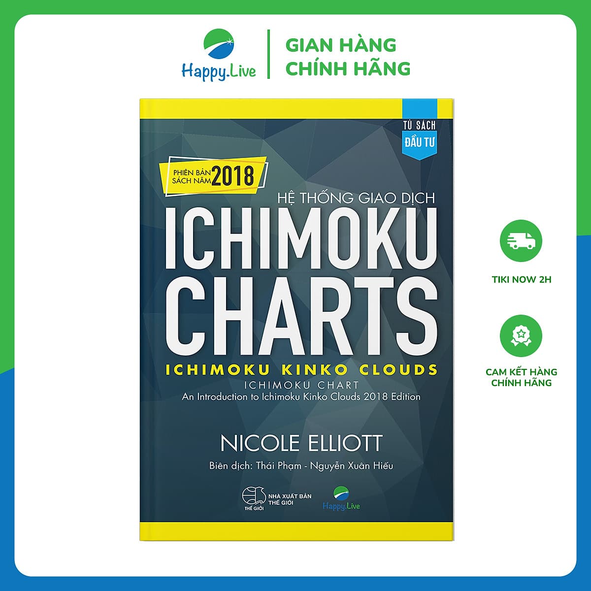 Bìa sách Hệ thống giao dịch Ichimoku Charts - Ichimoku Kinko Clouds