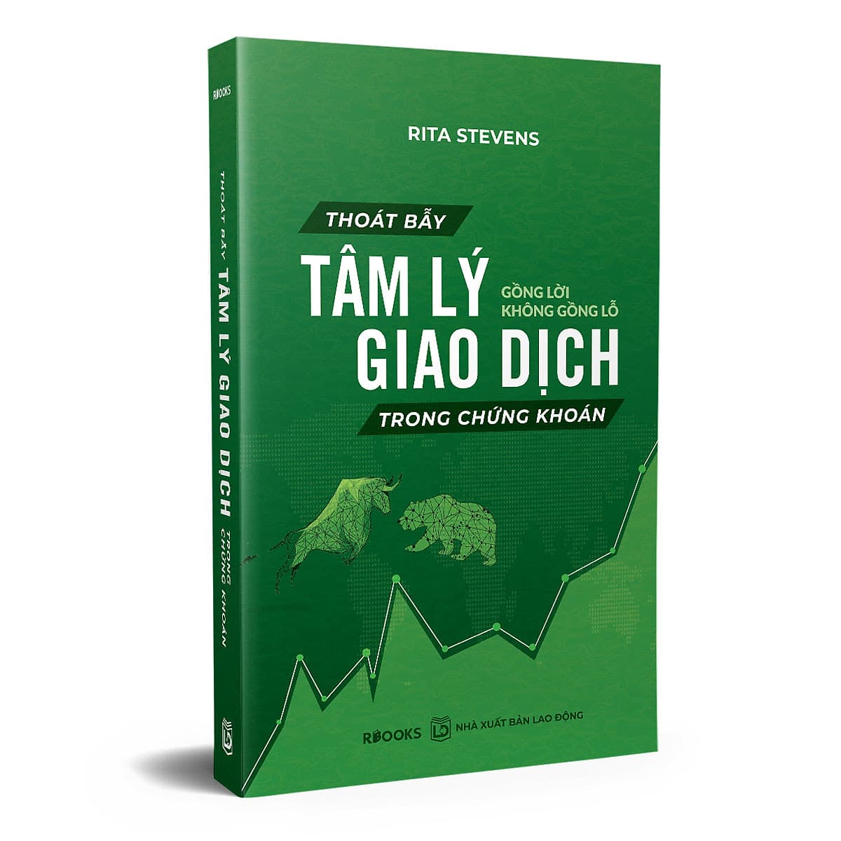 Bìa sách Thoát Bẫy Tâm Lý Giao Dịch Trong Chứng Khoán - Gồng Lời Không Gồng Lỗ