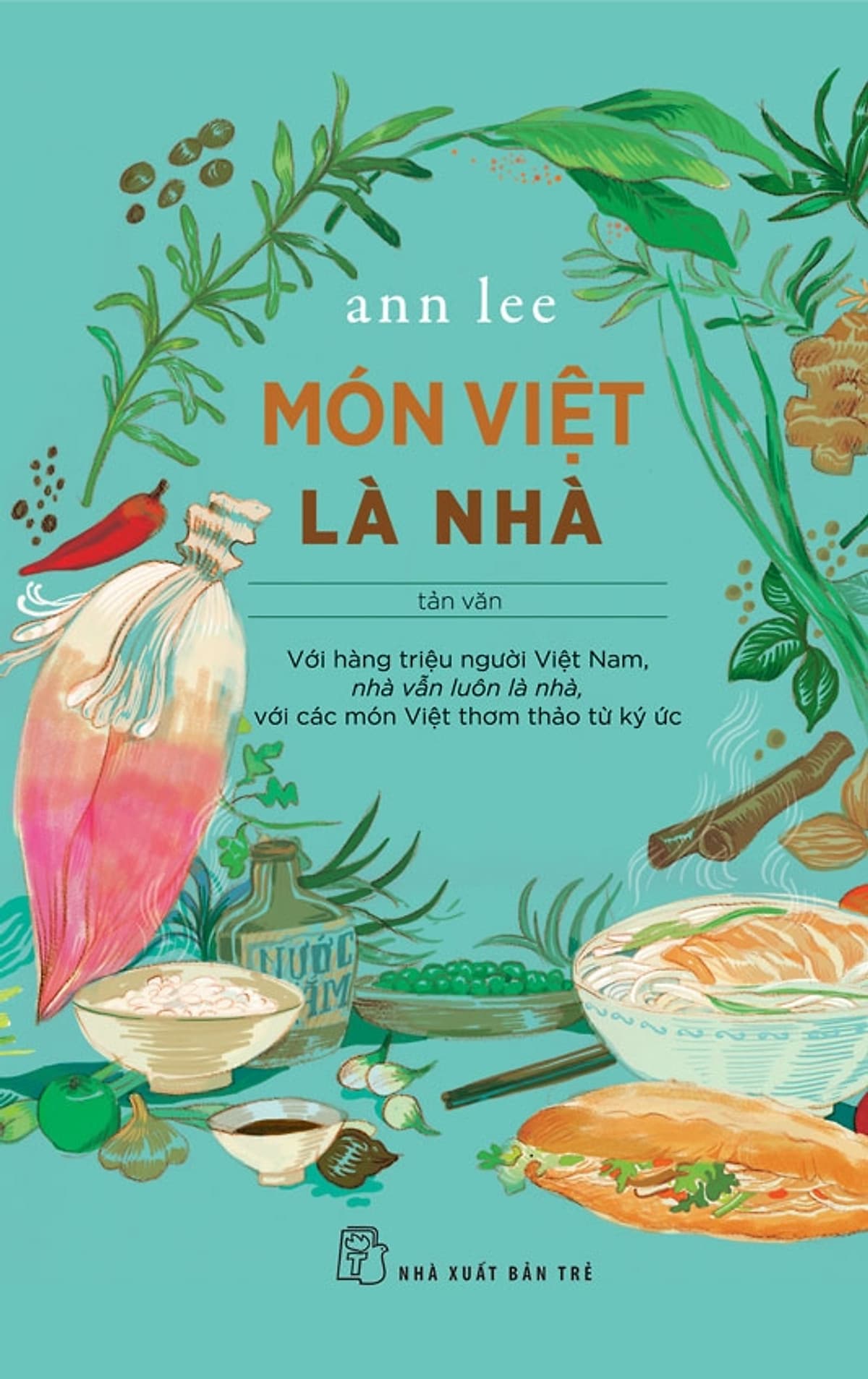 Bìa sách Món Việt là nhà