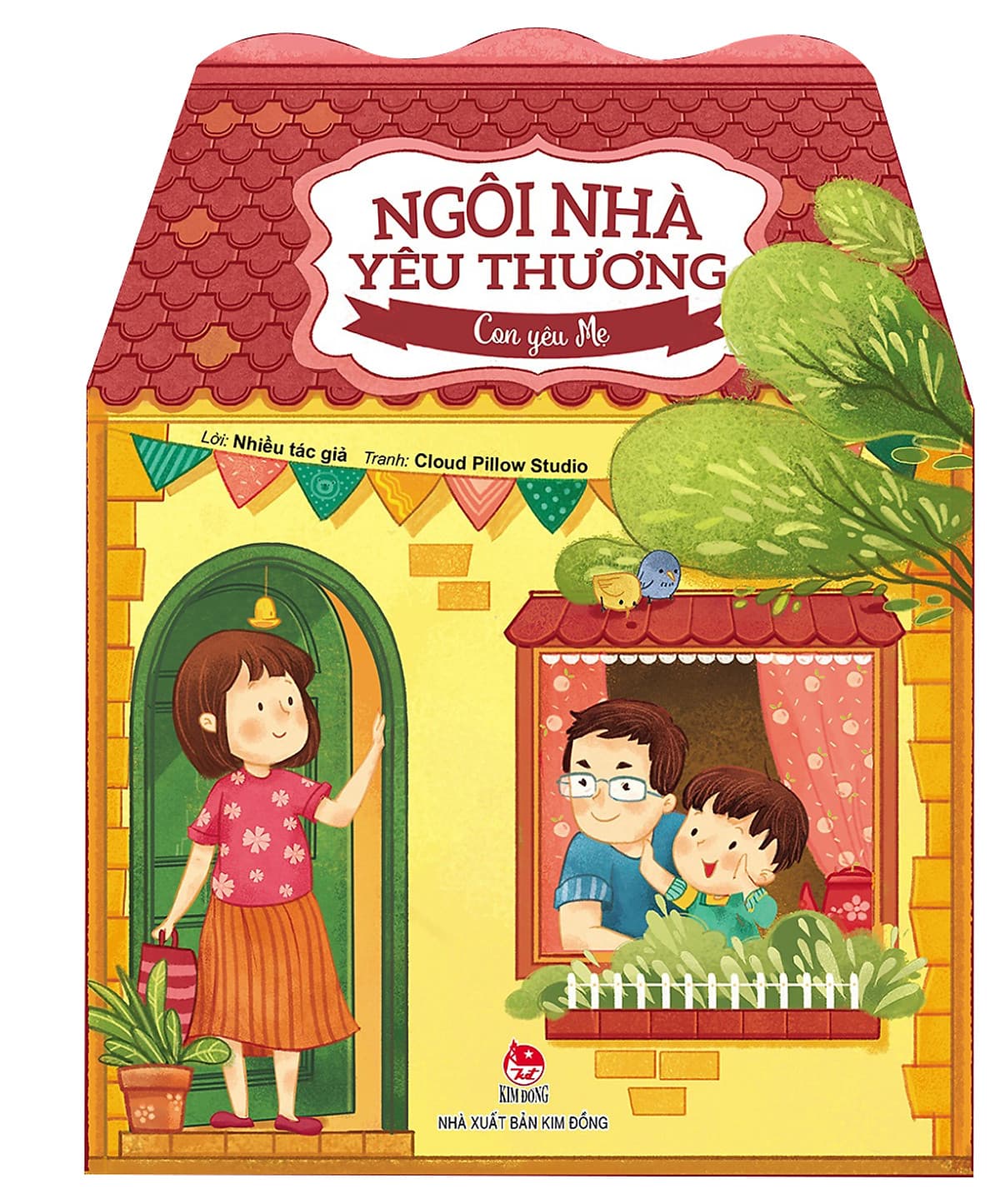 Bìa sách Ngôi Nhà Yêu Thương: Con Yêu Mẹ