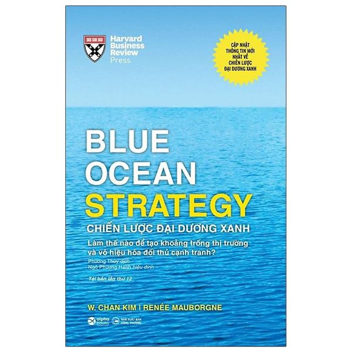 Bìa sách Blue Ocean Strategy - Chiến Lược Đại Dương Xanh