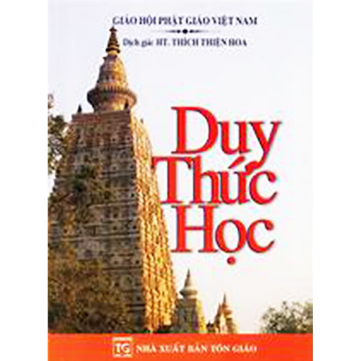 Bìa sách Duy Thức Học( HT. Thích Thiện Hoa)