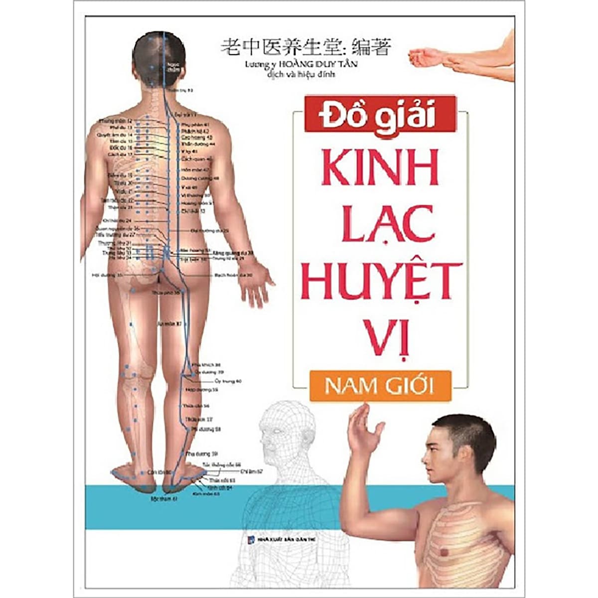 Bìa sách Đồ Giải Kinh Lạc Huyệt Vị - Nam Giới