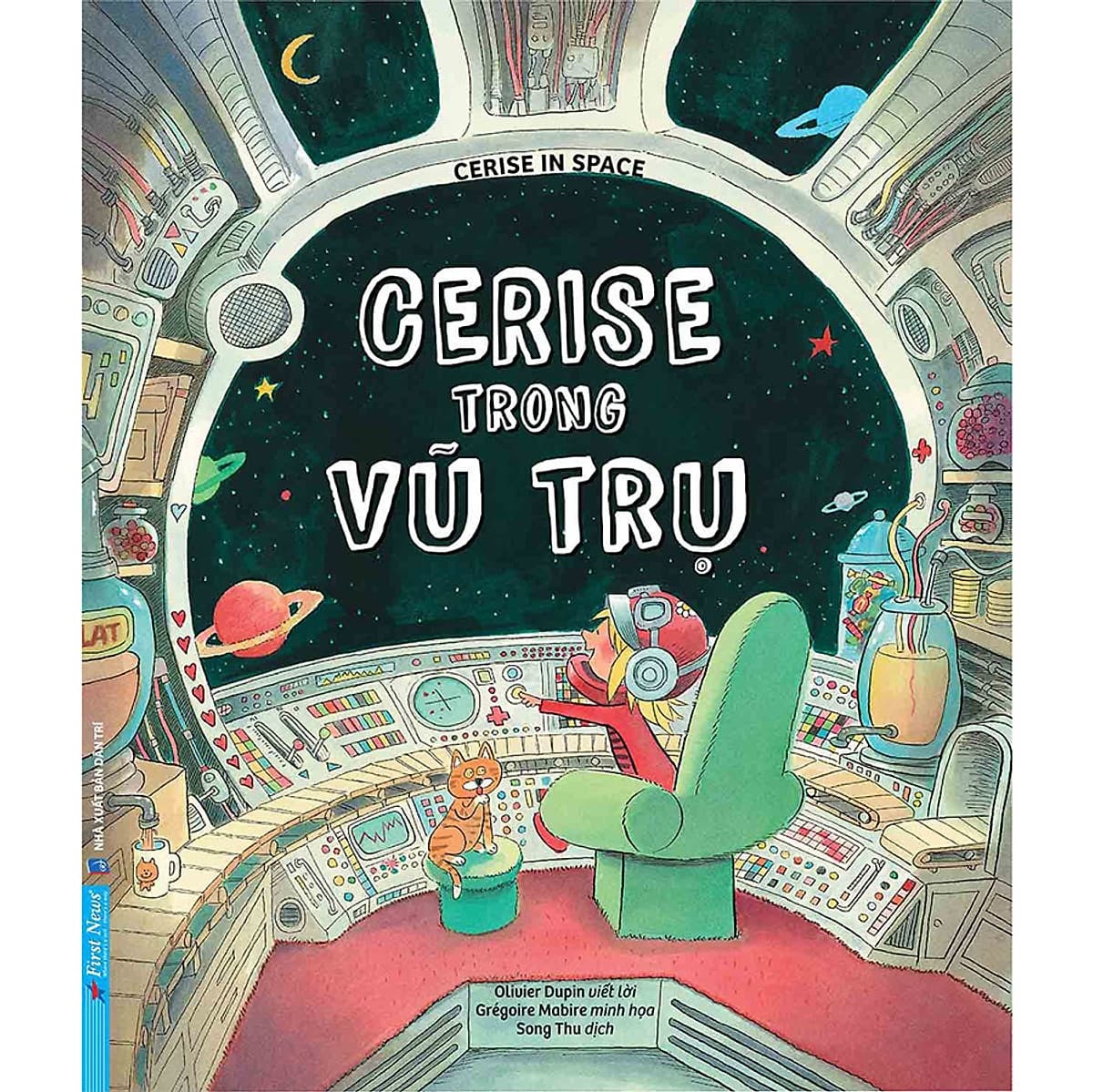 Bìa sách Cerise Trong Vũ Trụ