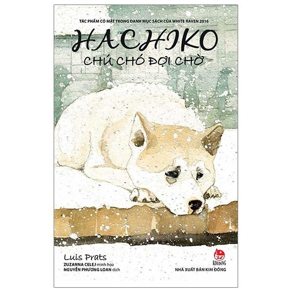 Bìa sách Hachiko - Chú Chó Đợi Chờ
